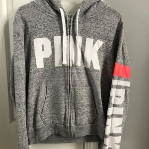 PINK women’s gray sweatshirt